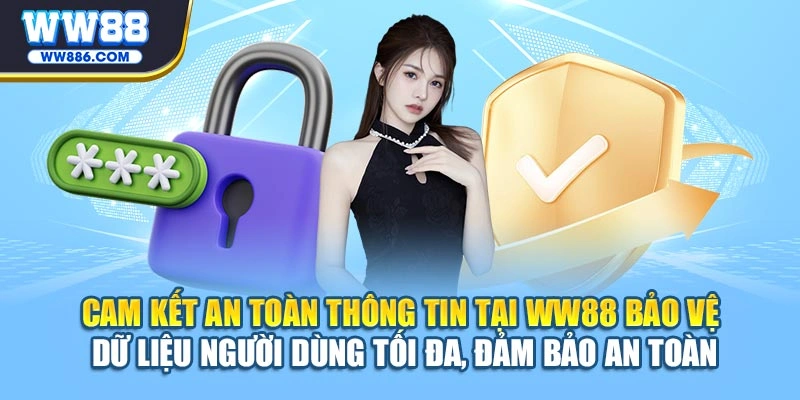 Cam kết an toàn thông tin tại WW88 bảo vệ dữ liệu hội viên tối đa, cam kết an toàn