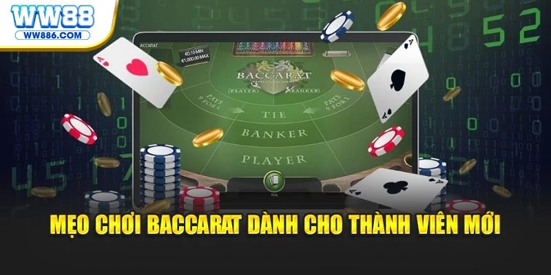 Mẹo chơi Baccarat dành cho thành viên mới